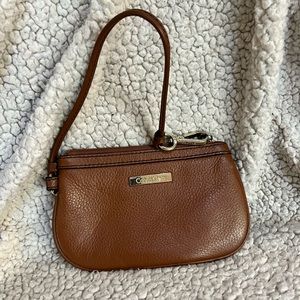 Calvin Klein small wrist clutch